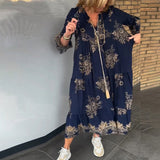 Jupe ample vintage en patchwork
