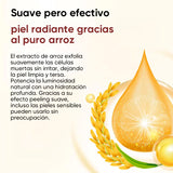 Ampolla exfoliante suave – Arroz negro