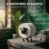 Support de papier toilette en forme de mouton