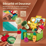 Ensemble de jouets interactifs pour bébé, jardin sensoriel