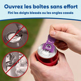 Ouvre-boîte facile et protecteur de boisson
