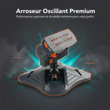 Arroseur oscillant réglable à large couverture