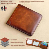 Portefeuille multifonctionnel à blocage RFID