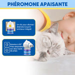 Ensemble diffuseur de phéromones apaisantes pour animaux (versions chat et chien)