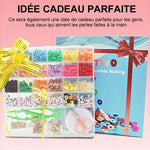 Kit de fabrication de bracelets en perles d'argile