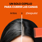 Tinte para el cabello con peine