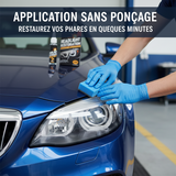 Kit de rénovation de phares pour jaunissement et oxydation