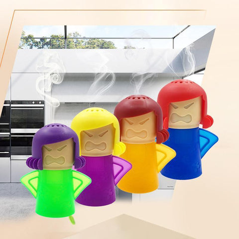 Nettoyant pour micro-ondes Maman en colère