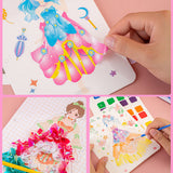 Livre Peint à la Main pour l'Enfant