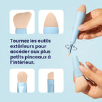 Brosse multi-tâches 4 en 1