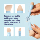 Brosse multi-tâches 4 en 1