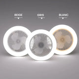 Lampe Ventilateur LED d'Aromathérapie 2-en-1
