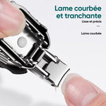 Mini coupe-ongles pliant portable Porte-clés