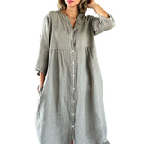 Robe simple, décontractée et ample