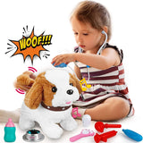 🐕Jouet électronique interactif en peluche pour chiots