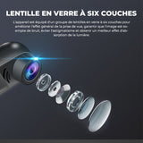 Mini ADAS Caméra de surveillance 1080P HD 360° rotative