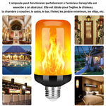 Ampoule LED à effet flamme