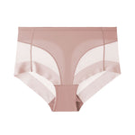 Slip moulant taille haute en soie glacée sans couture