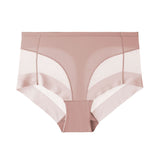 Slip moulant taille haute en soie glacée sans couture