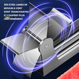 Coupe-pastèque à Moulin à Vent