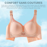 Soutien-gorge couvrant sans couture et sans fil