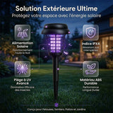 Lampe décorative solaire anti-moustiques
