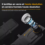 10 » Mirror Dash Cam Caméra avant et arrière Vision nocturne 1080P Touch Screen Car Recorder