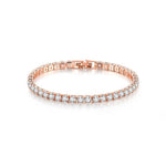 Bracelet de Moissanite Etincelant