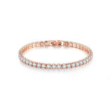 Bracelet de Moissanite Etincelant