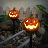 Lampe de sol en forme de citrouille pour Halloween