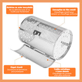 Grille rotative en acier inoxydable