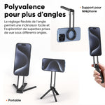 Support magnétique pour téléphone portable Sakerplus en alliage