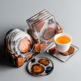 Sous-verres à encre