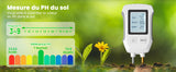 Humidimètre numérique 3 en 1 pour plantes avec PH/Humidité/Température