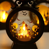 Lanterne Bougie LED Halloween Vintage