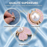 Boucle de taille papillon perle