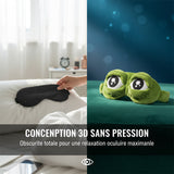 Masque de sommeil grenouille