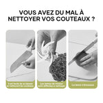 Brosse de nettoyage pour outils de cuisine