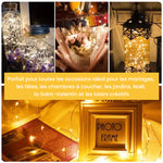 Guirlande lumineuse blanche chaude 2 m