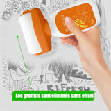Peinture au rouleau pour la réparation des murs