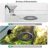 Mangeoire flottante pour aquarium