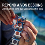Bracelet multifonctionnel en acier inoxydable 29-en-1