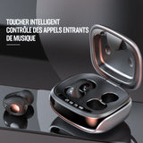 Casque d'écoute Bluetooth à clip à conduction osseuse