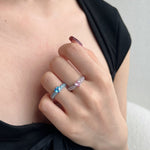 Bague diamantée Love