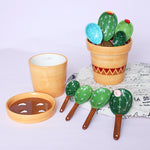 Cuillère à mesurer en céramique Cactus