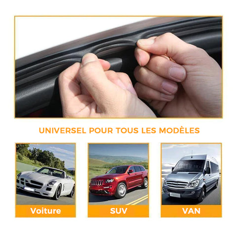 Bande d'étanchéité de porte de voiture