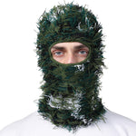 Masque en tricot farfelu