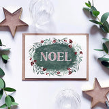 Cartes de Noël colorées