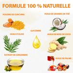 Savon au citron, curcuma et acide kojique