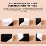 Casse-tête en bois à blocs cachés